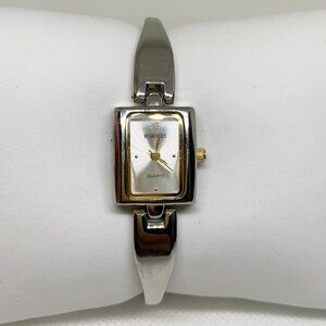 Rumours women’s watch silver tone 16mm quartz analog links bracelet running